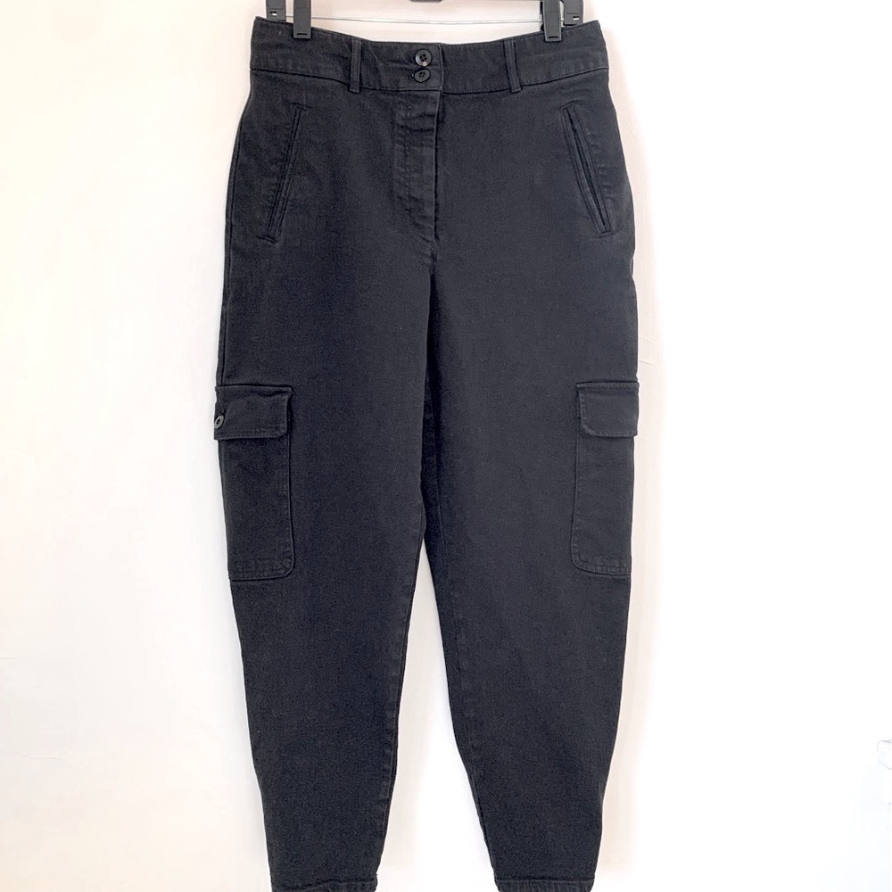 Aritzia Wilfred Free Modern Black Cargo Pants - Picture 7 of 14